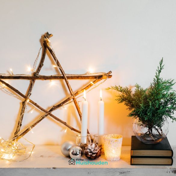 Minimalistisch kerstdecoreren